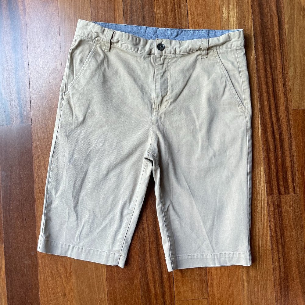 Timberland Sz 20 Khaki Flat Front Shorts